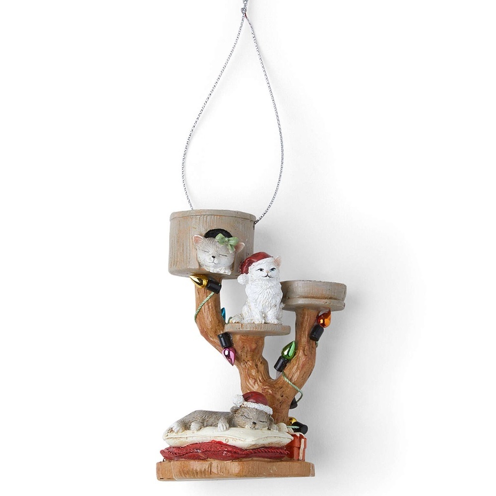 Cat Condo Ornament, NWT 🐾 - Picture 2 of 6
